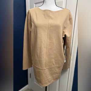 Chaus Camel Knit Pullover Tunic